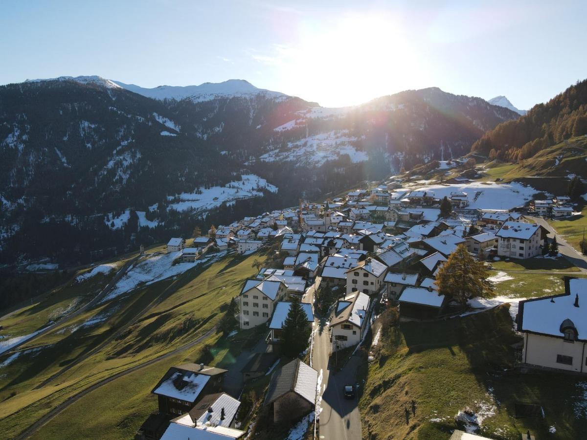 Ferienwohnung Mit Charme - Lenzerheide Lain Vaz-Obervaz Exteriör bild